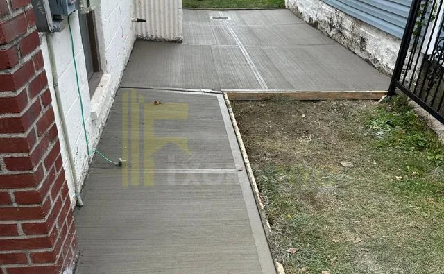 Concrete Walkway Installation