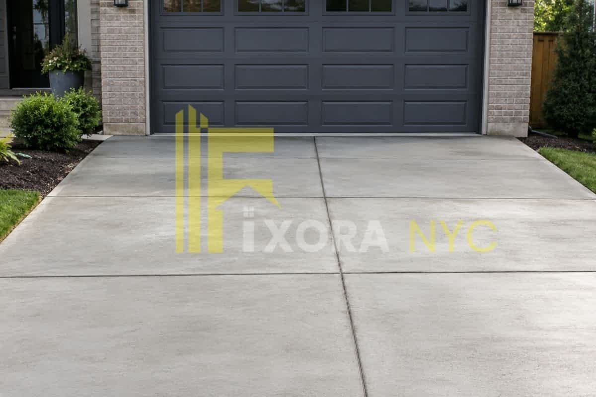 Residential Concrete Driveway NYC